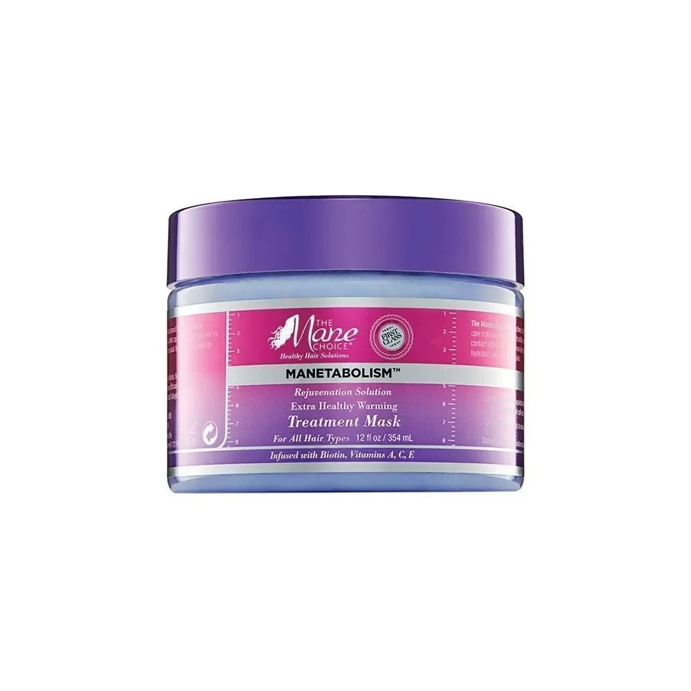 2X SET Mane Choice Manetabolism Xtra Healthy Treatment Mask 12oz NEW Warming